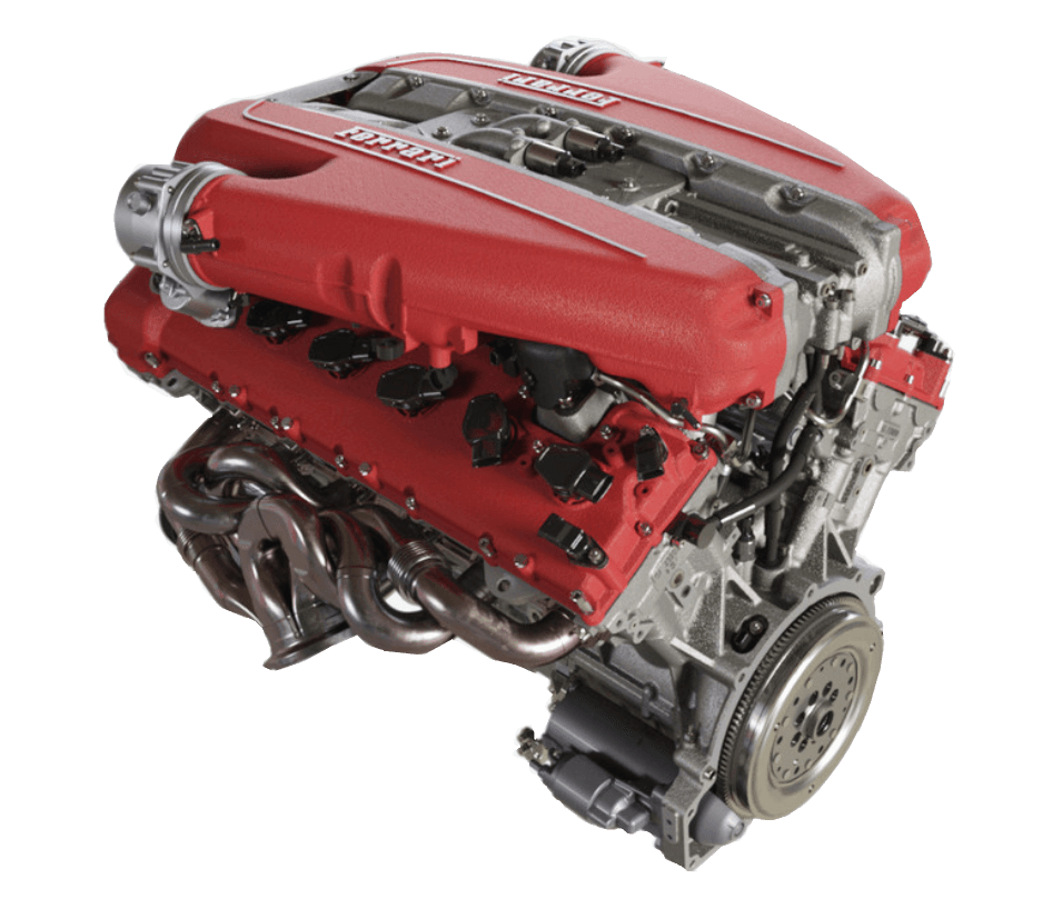 812 GTS - изображение двигатель на Ferrarimoscow.ru!