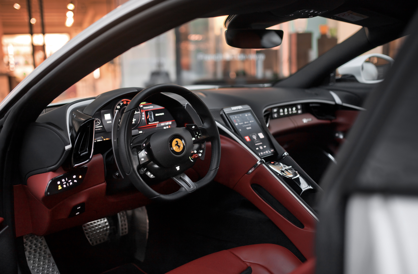 Ferrari roma салон
